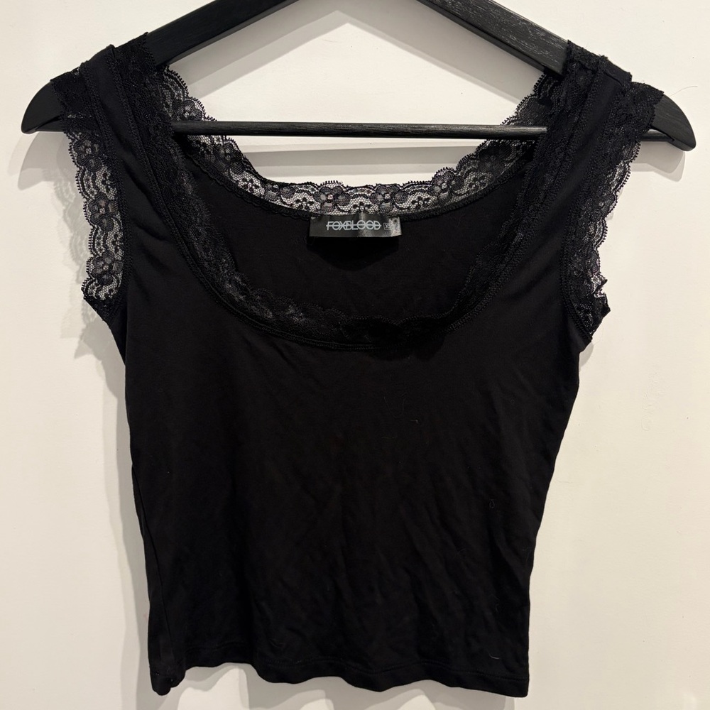 NWOT FOXBLOOD Shelby Lace Top
